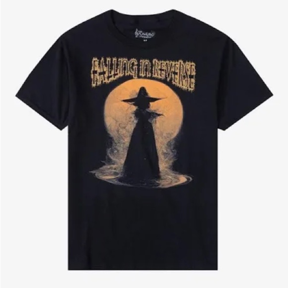 Falling in Reverse Ghostly Witch T-Shirt Size Large